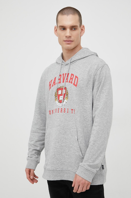 Only & Sons bluza bawełniana nadruk czarny 22022491.LightGreyM