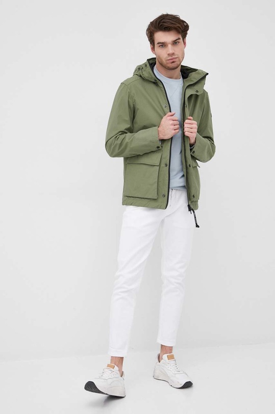 Selected Homme bluza bawełniana 16077366.CelestialB niebieski AA00