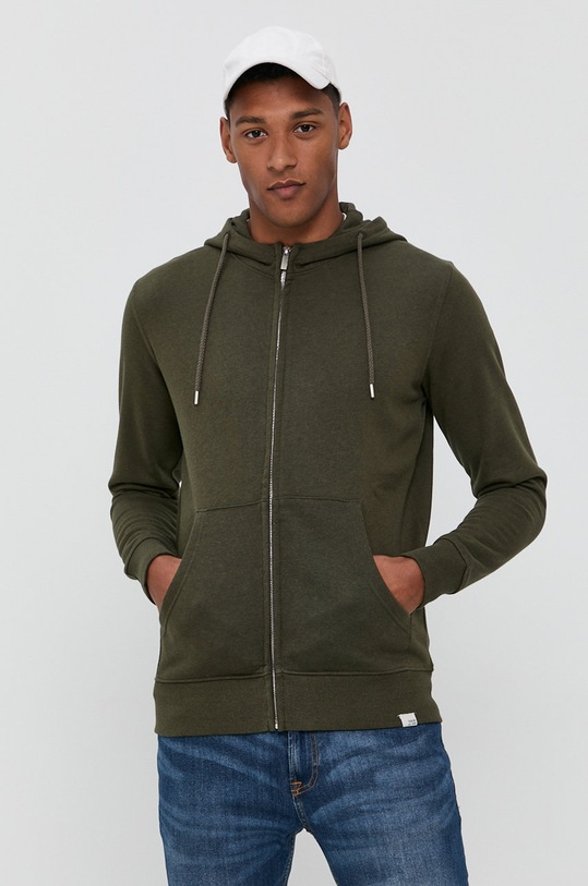 Solid Bluza 21103778.7937971 zielony AA00