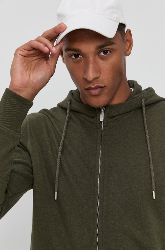 Solid Bluza zielony 21103778.7937971