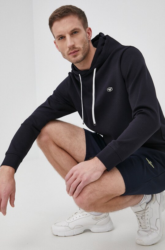 Mikina Emporio Armani tmavomodrá 8N1MD0.1JHSZ.NOS