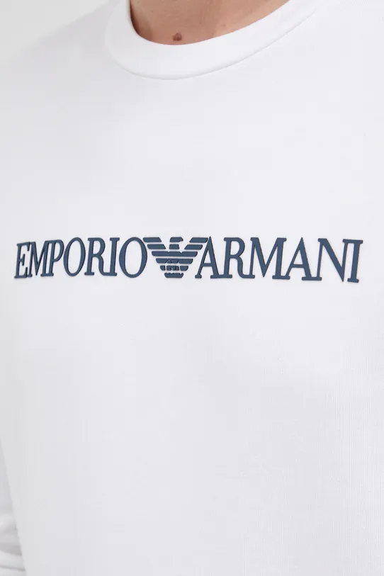 Emporio Armani felpa 8N1MR6.1JRIZ.NOS bianco