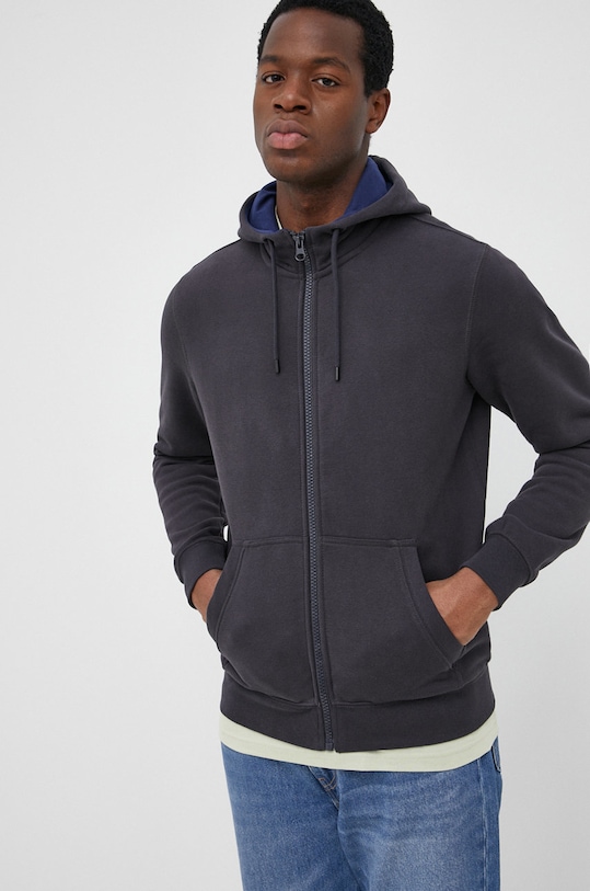 S.Oliver bluza z kapturem szary 2055093.5910