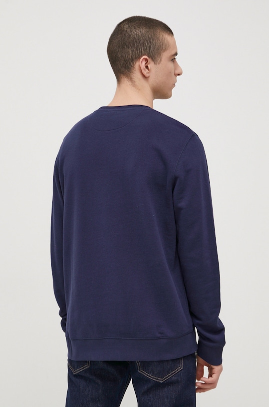 Odzież Wrangler bluza bawełniana W6MSHA114 granatowy