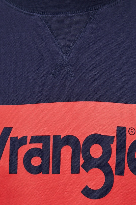 Wrangler bluza bawełniana W6MSHA114 granatowy