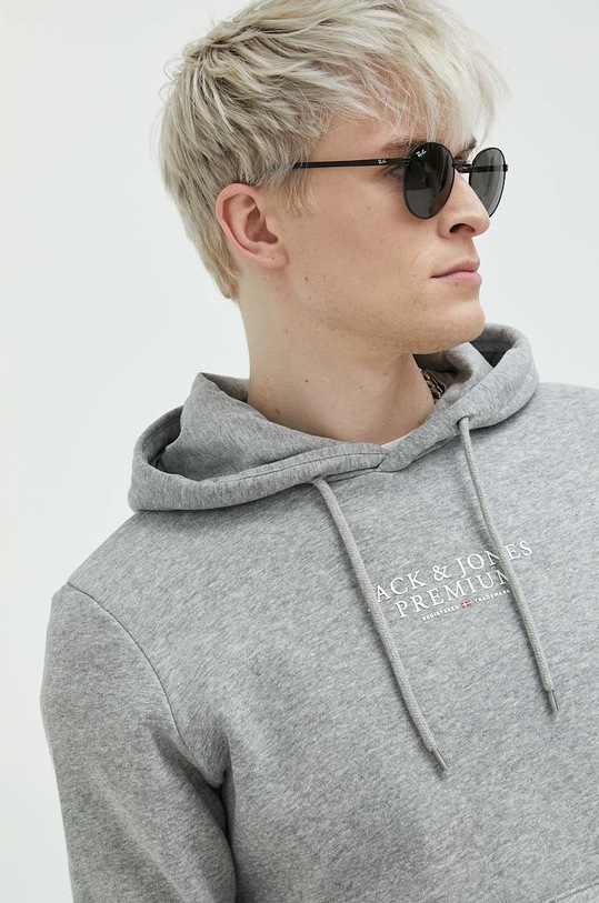 Premium by Jack&Jones bluza Archie szary 12216335.LightGreyM