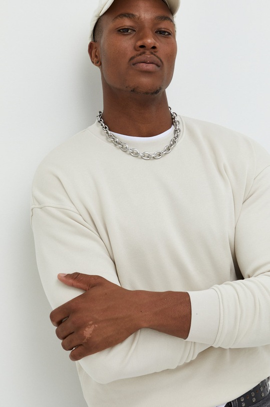 Jack & Jones bluza JORBRINK pozostałe beżowy 12186363.Moonbeam