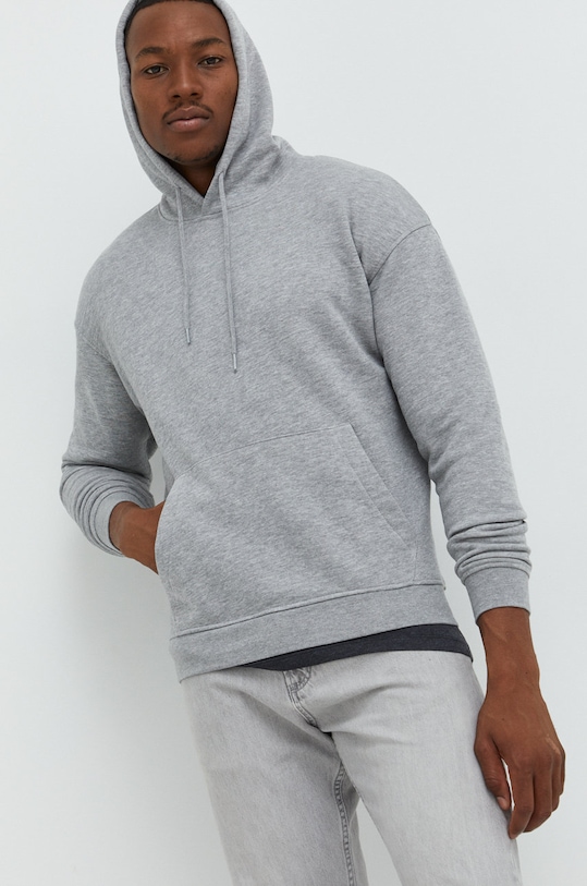 Jack & Jones bluza JORBRINK pozostałe szary 12186375.LightGreyM