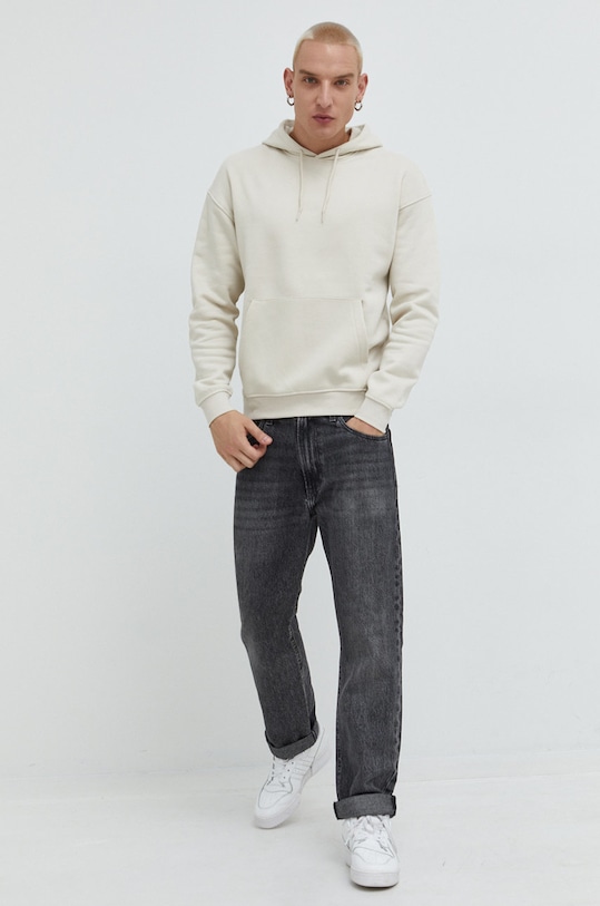 Jack & Jones bluza JORBRINK 12186375.Moonbeam beżowy AA00