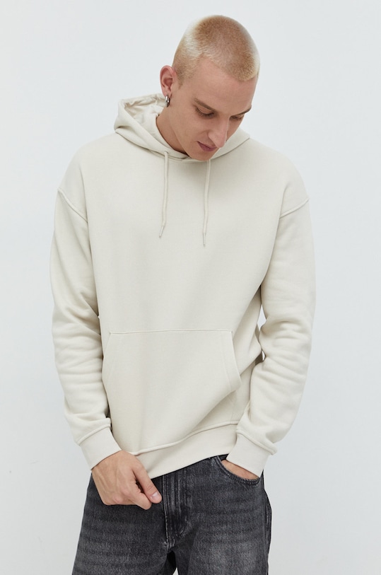 Odzież Jack & Jones bluza JORBRINK 12186375.Moonbeam beżowy