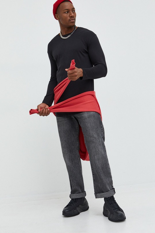 Jack & Jones bluza JORBRINK 12186375.RococcoRed czerwony AA00