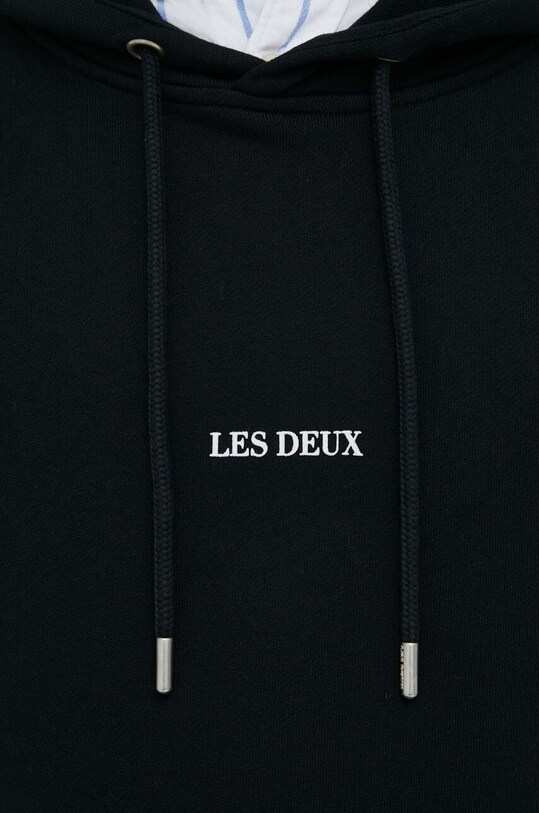 Les Deux hanorac de bumbac LDM201023 negru