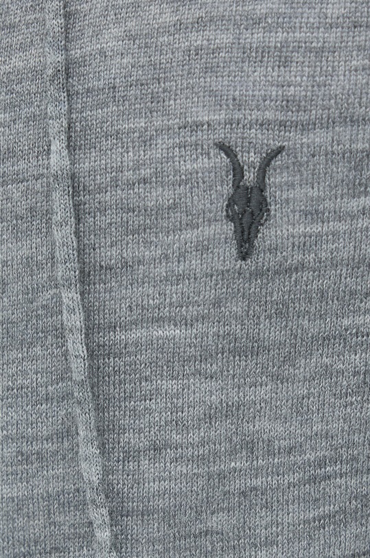 Vunena dukserica AllSaints MODE MERINO ZIP HOOD MK081L