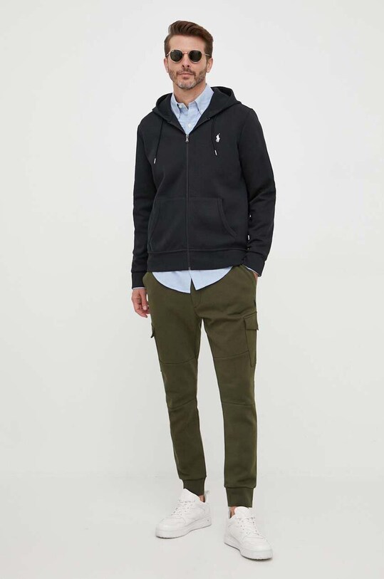 Polo Ralph Lauren felpa 710888282 nero AA00
