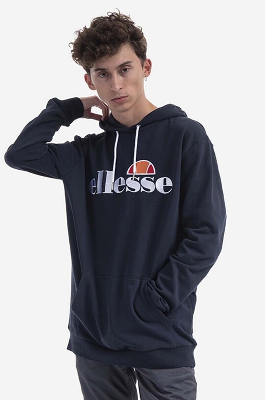 Ellesse bluză SHK13288 Ferrer imprimeu bleumarin SHK13288