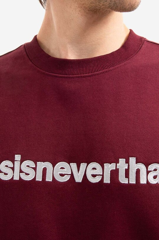 thisisneverthat cotton sweatshirt T-Logo Crewneck red TN210TSWCW01