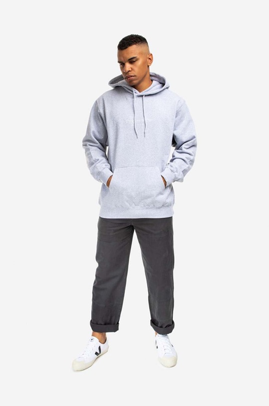 thisisneverthat cotton sweatshirt L-Logo TN221TSWHO06 gray AA00