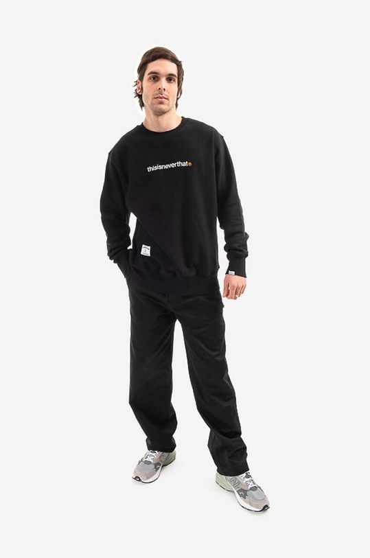 thisisneverthat sweatshirt Sport T-Logo Crewneck TN213TSWCW03 black AA00