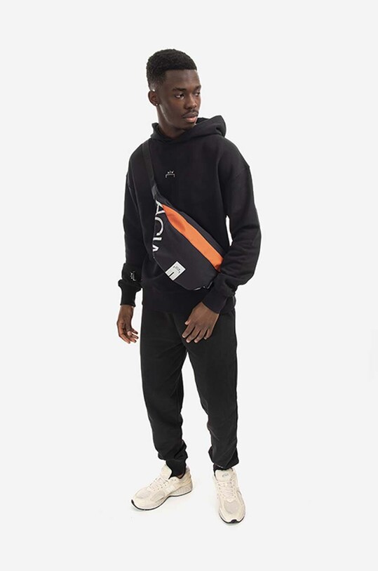 A-COLD-WALL* bluza bawełniana Essential Hoodie ACWMW081. czarny AA00