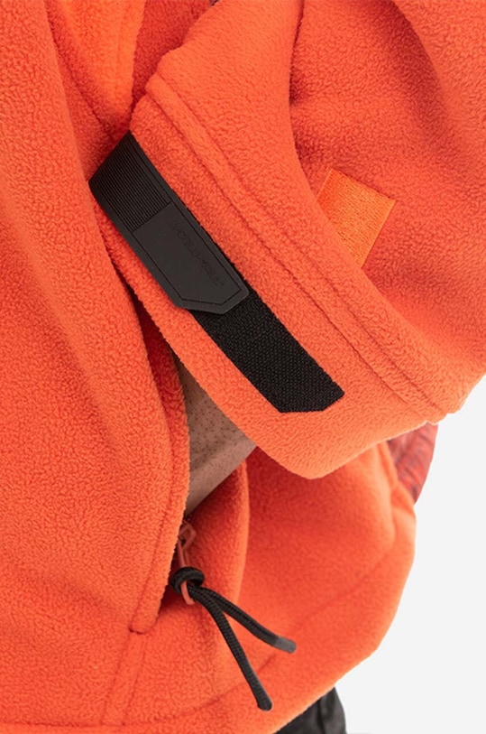 A-COLD-WALL* bluză Axis Fleece portocaliu ACWMO103.