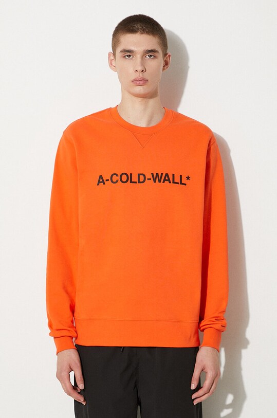 Памучен суичър A-COLD-WALL* Essential Logo Crewneck