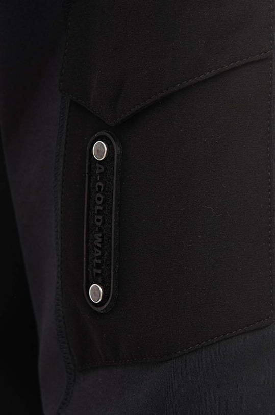 Bavlněná mikina A-COLD-WALL* Polygon Technical Crewneck ACWMW079 BLACK ACWMW079.