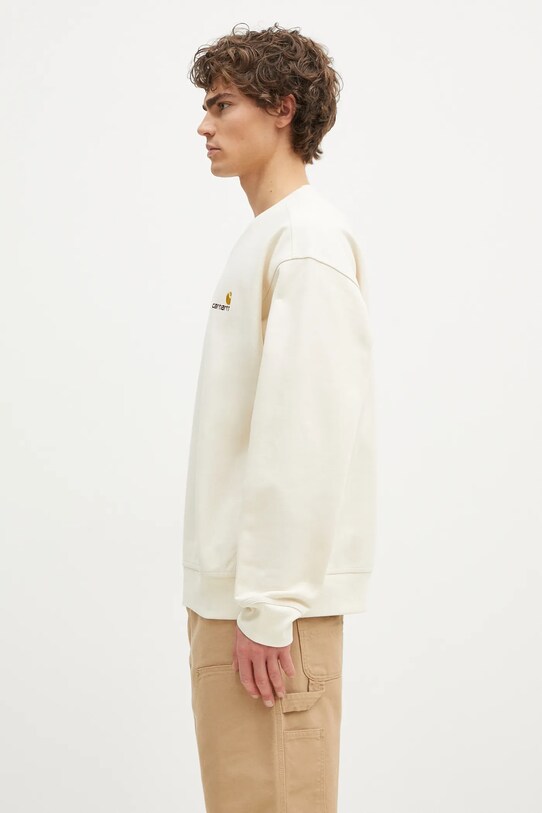 Суичър Carhartt WIP American Script Sweat I025475. бежов AA00