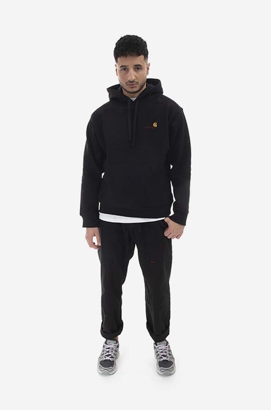 Carhartt WIP bluză Hooded American Script Sweatshirt I028279.
