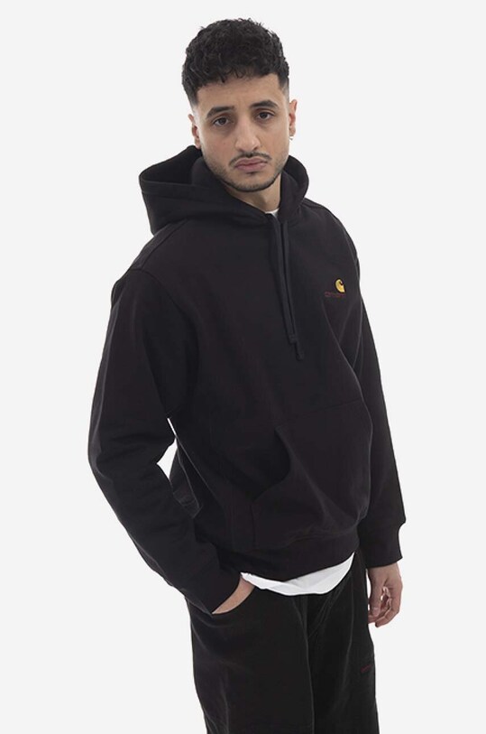 Carhartt WIP bluză Hooded American Script Sweatshirt I028279.