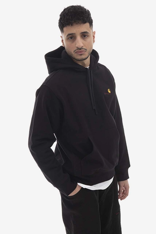 Μπλούζα Carhartt WIP Hooded American Script Sweatshirt I028279.