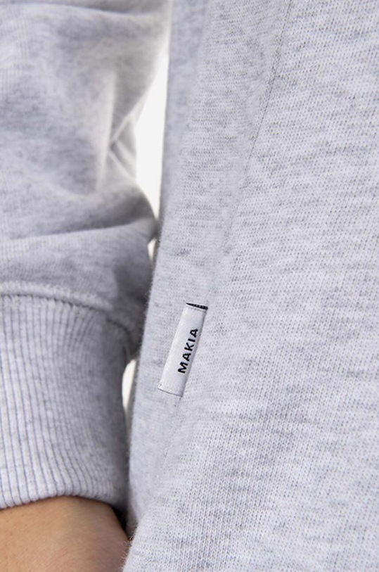 Makia cotton sweatshirt M41089 gray