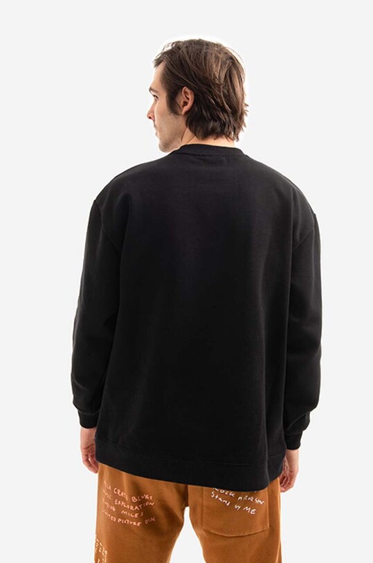 Oblečení Mikina PLEASURES Faith Crewneck P21W027 černá