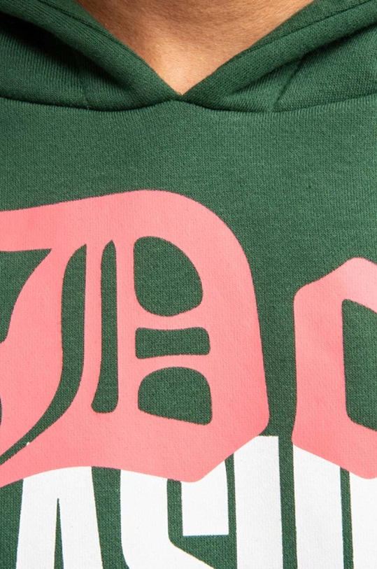 PLEASURES sweatshirt Do Not Disturb Hoodie P22SU033 green