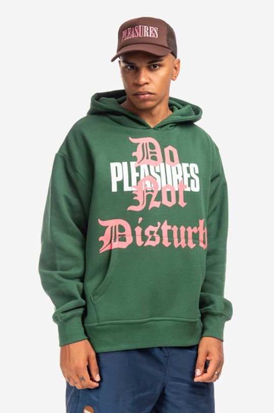 PLEASURES sweatshirt Do Not Disturb Hoodie P22SU033