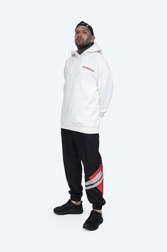 Clothing Han Kjøbenhavn cotton sweatshirt Artwork Hoodie M.130069 white