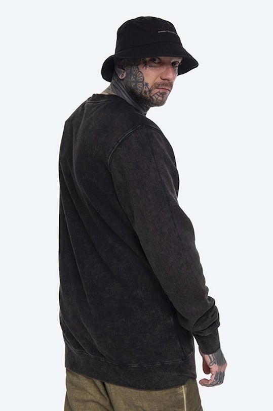 Odzież Han Kjøbenhavn bluza bawełniana Casual Crew M.130315 szary