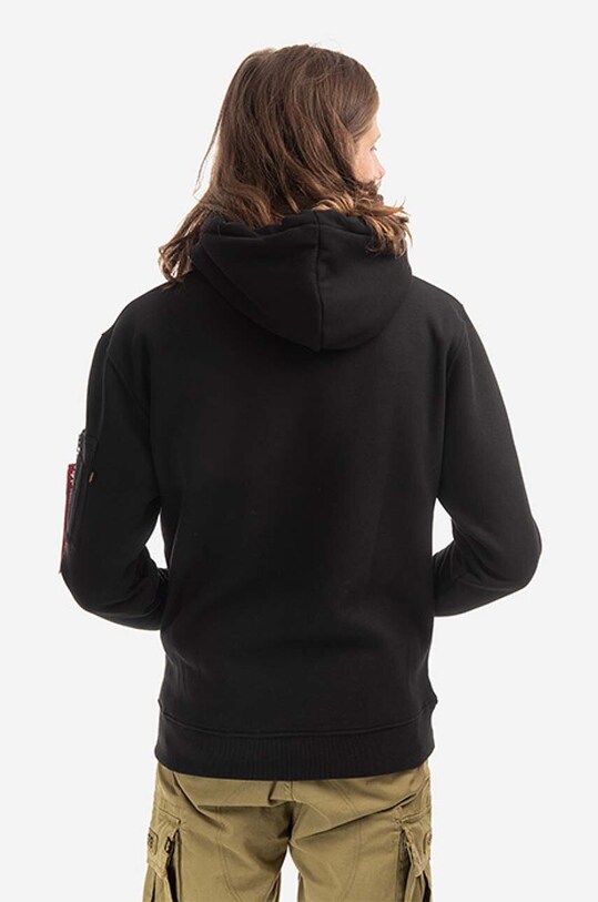 Odzież Alpha Industries bluza 108338.03 czarny