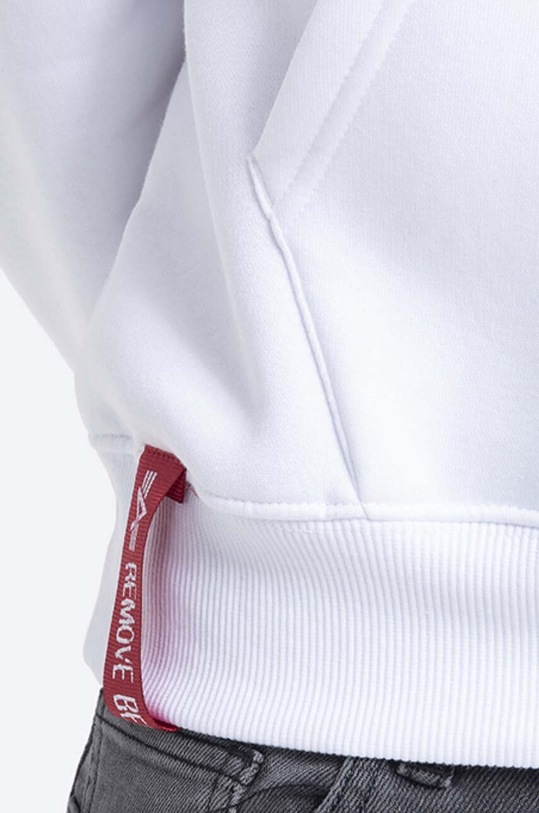 Alpha Industries sweatshirt Basic OS Hoody 116334.09 white