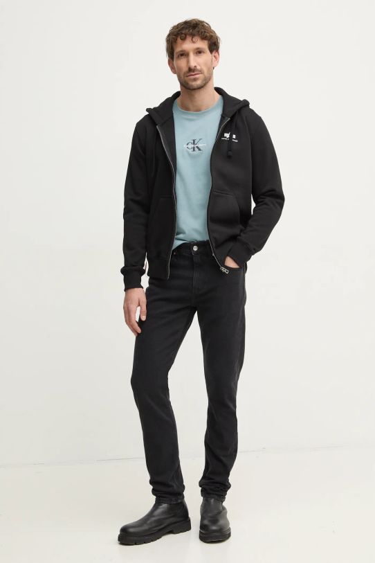 Кофта Alpha Industries Basic Zip Hoody SL 118342.03 чёрный AA00