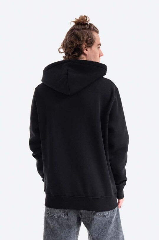 Clothing Alpha Industries sweatshirt Alpha Industries Foam Print Hoody 143302 95 143302.95 black