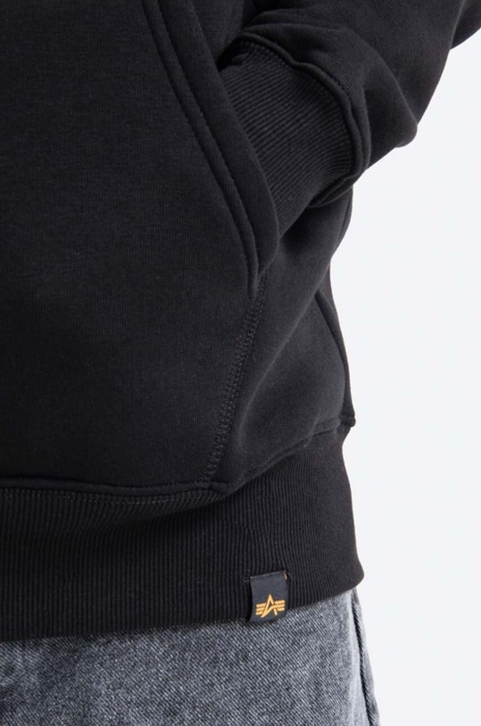 Alpha Industries bluza Foam Print Hoody 143302.95 czarny