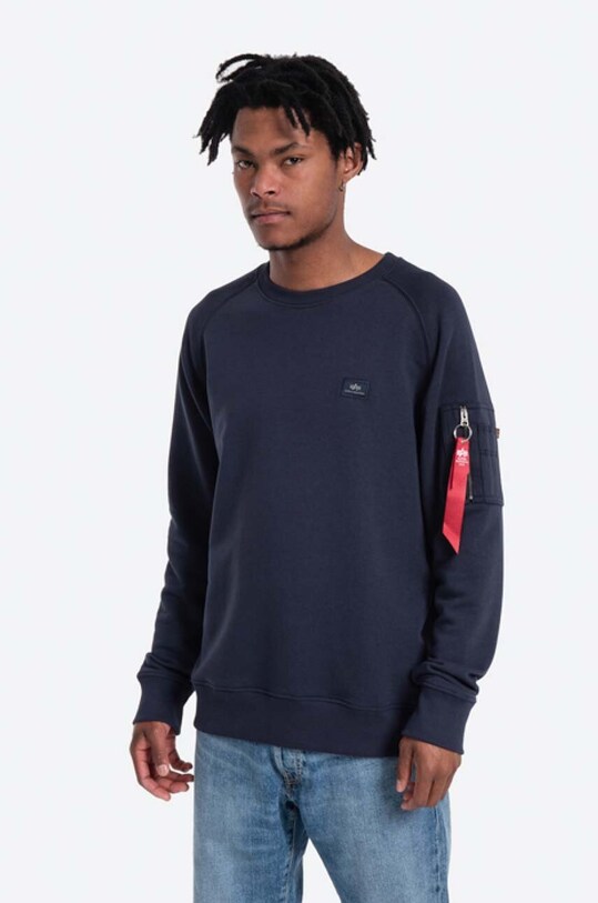 Alpha Industries bluza X-Fit Sweat pozostałe granatowy 158320.07