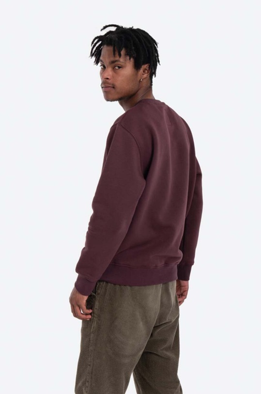 Clothing Alpha Industries sweatshirt Alpha Industries Basic 178302 21 178302.21 maroon