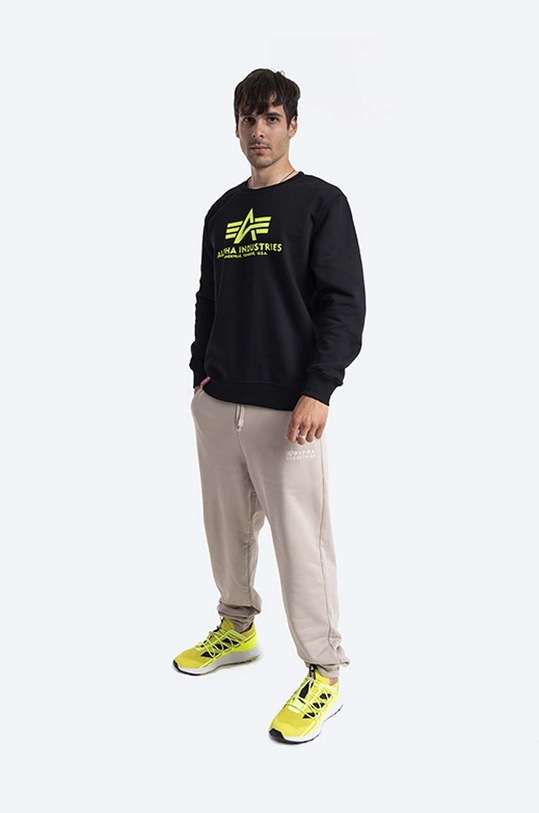 Кофта Alpha Industries Bluza Alpha Industries Basic Sweater 178302NP 478 178302NP.478 чорний AA00