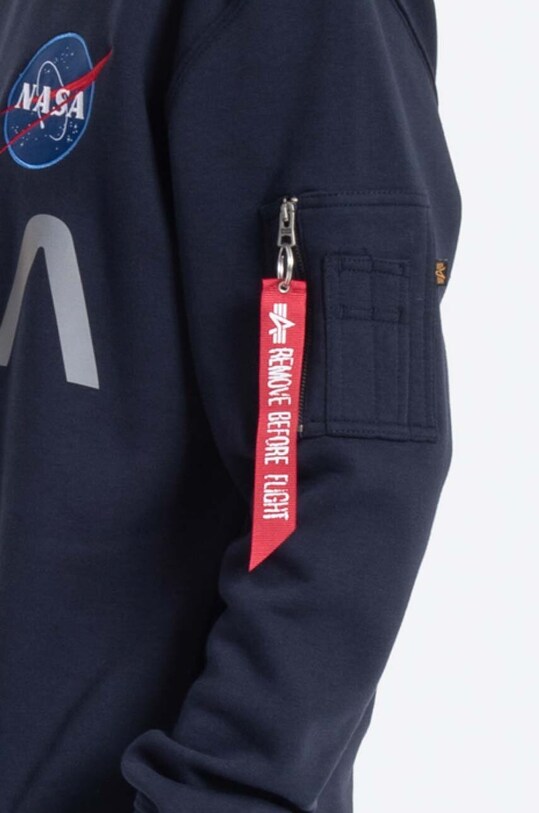 Alpha Industries bluza 178309.07 granatowy