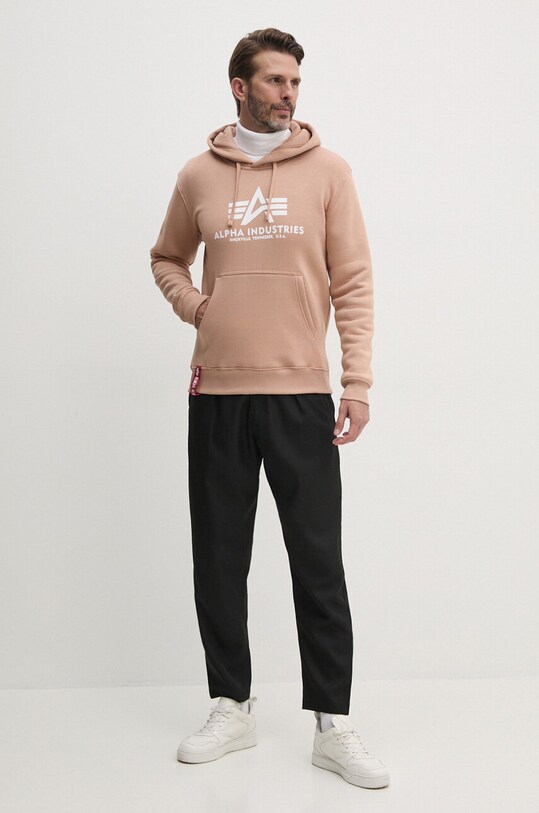 Mikina Alpha Industries 178312.03 ružová AW24