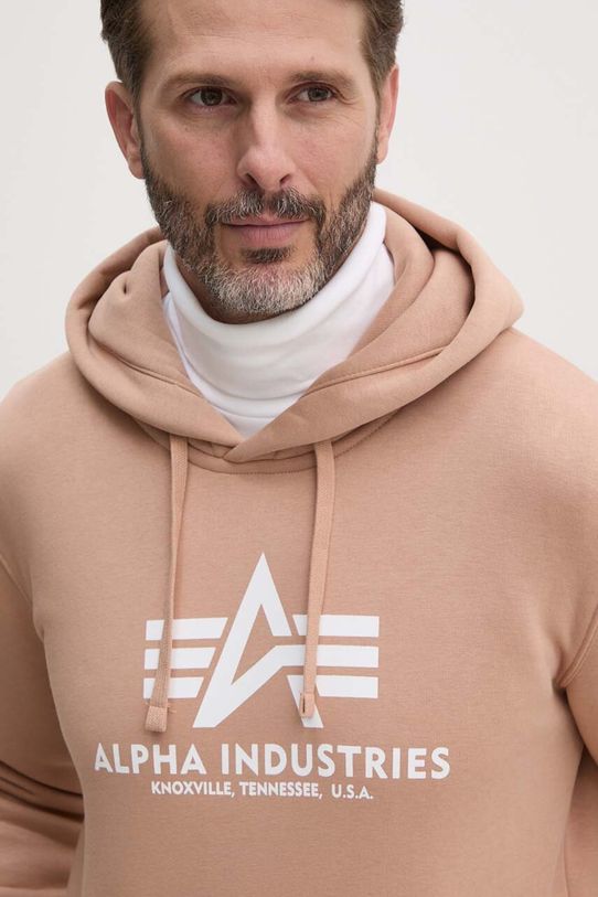 Mikina Alpha Industries ružová 178312.03