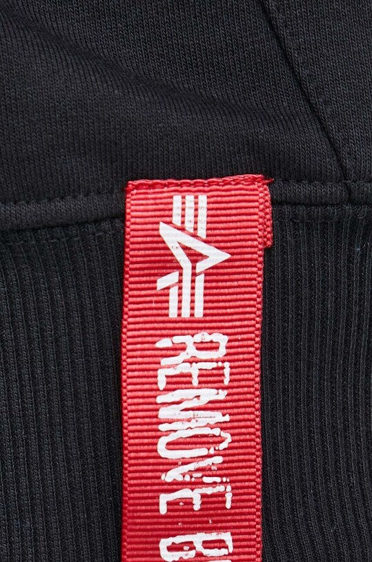 Alpha Industries felpa Basic Hoody 178312.03 nero