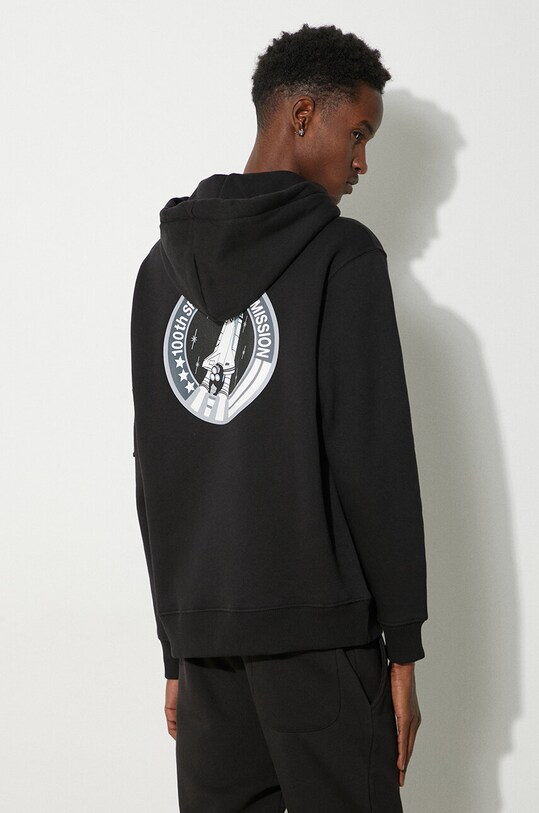 Îmbrăcăminte Alpha Industries bluză Space Shuttle Hoody 178317.03 negru