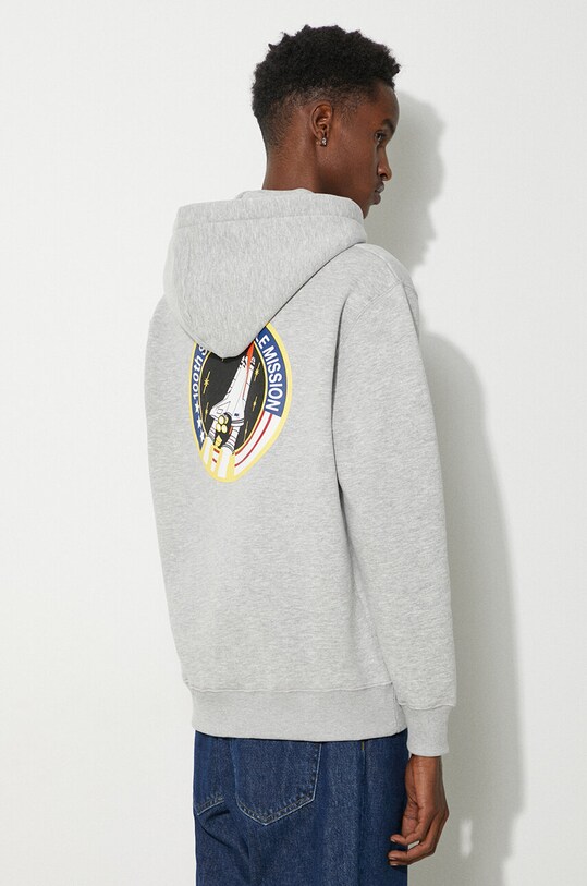 Mikina Alpha Industries Space Shuttle Hoody 178317.17 sivá AA00